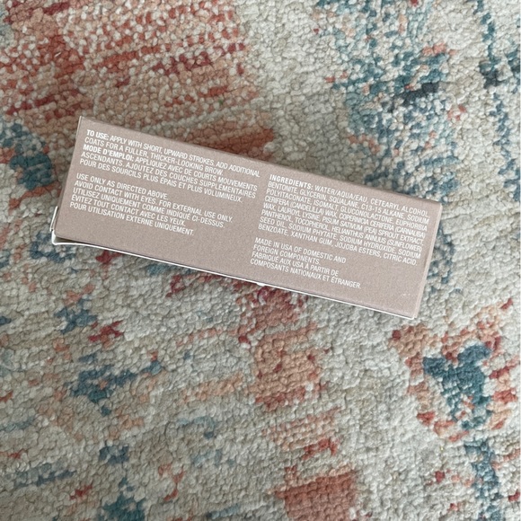 Rose Inc Brow Renew Enriched Shaping Eyebrow Brow Gel Travel Size - Picture 4 of 5